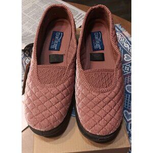Foamtreads Size 5W -Waltz Slippers Women's Shoes Washable Color: Dusty Rose